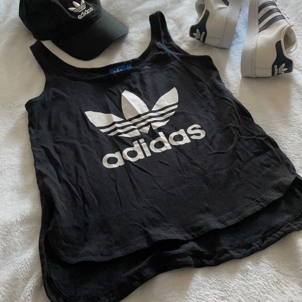 Adidas originals Adicolor black tank